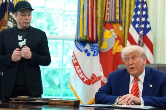 trump - musk